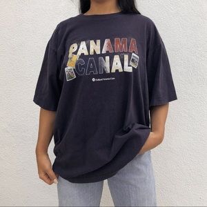 panama canal dad tee